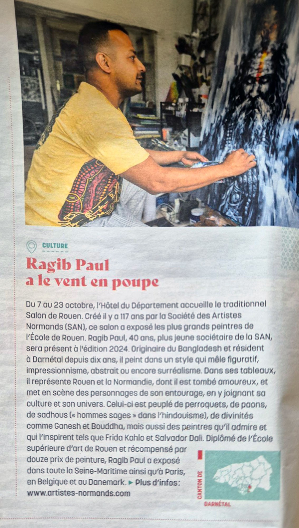 Ragib Paul a le vent en poupe